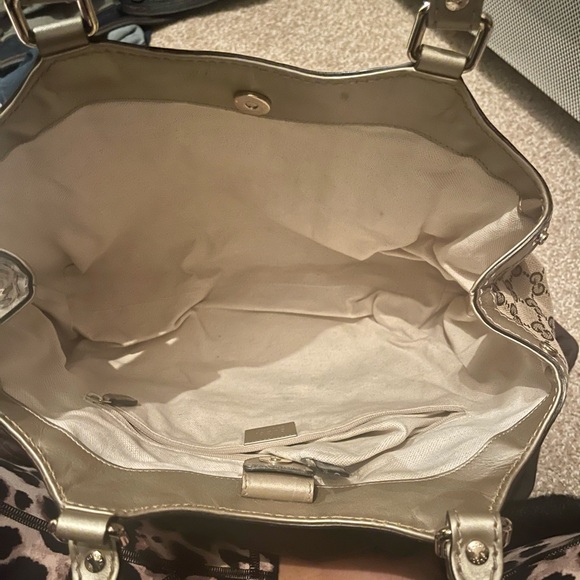 Gucci Monogram Sukey Tote Gold - Picture 5 of 6